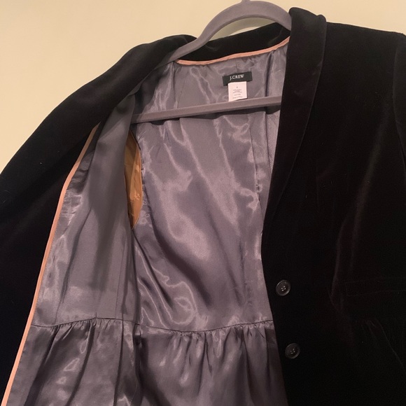 Jcrew Suede Blazer Suit Jacket - Picture 3 of 4